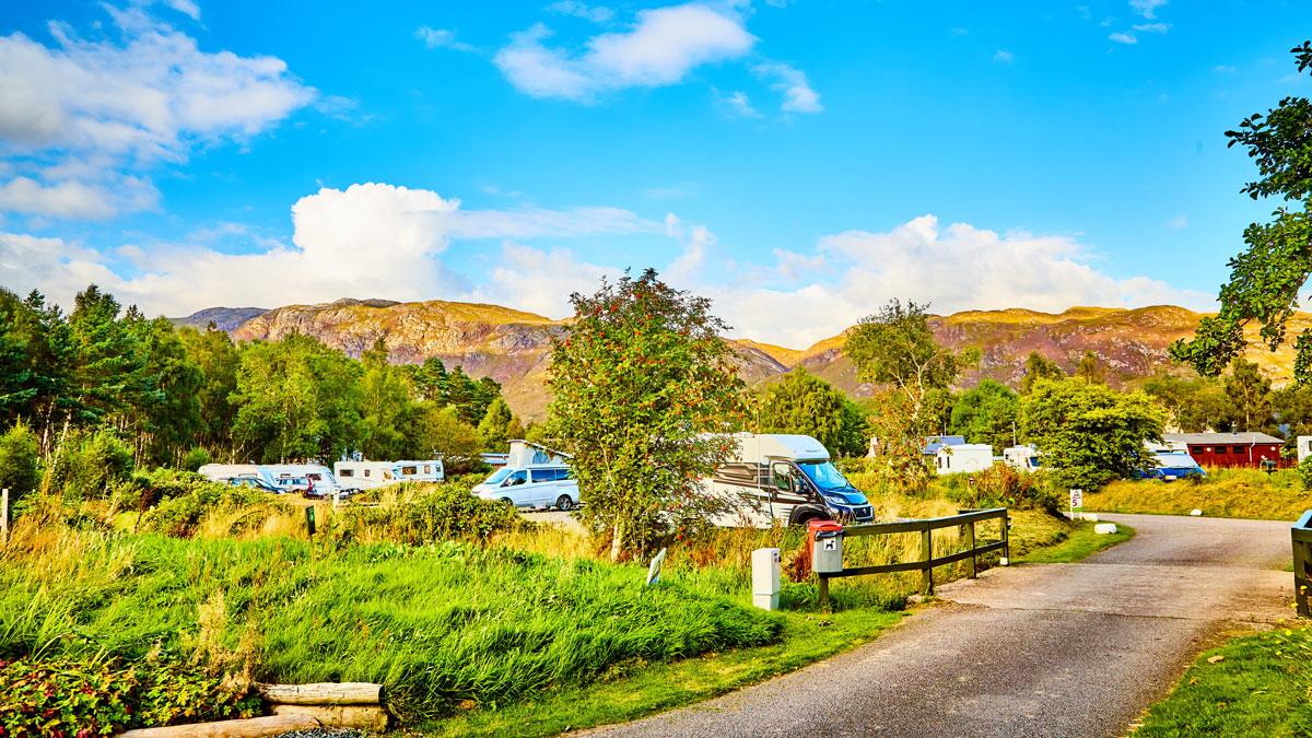 Kinlochewe Caravan and Motorhome Club Site