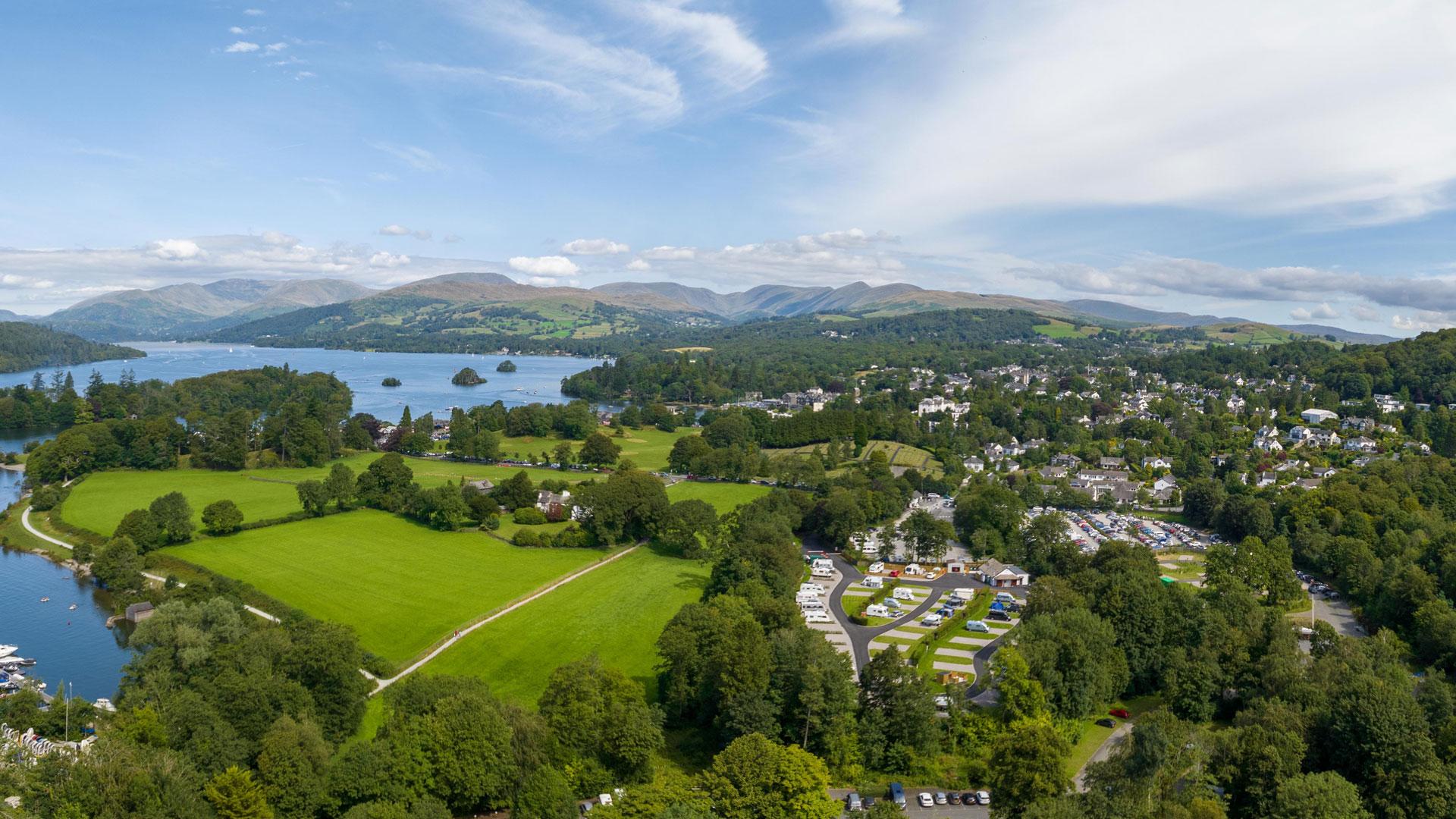 Bowness on Windermere Camping and Caravanning Club Site